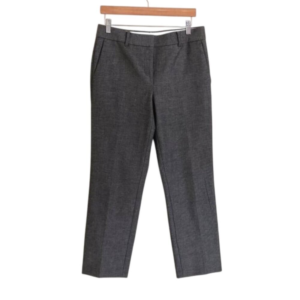 Like New Ann Taylor Kate Fit Career Pants Tweed Gray Size 4‎